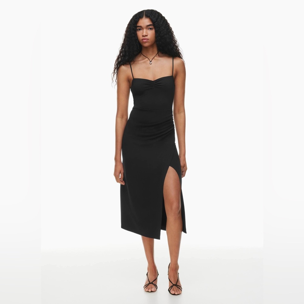 Brand New Aritzia Midi Slit Dress